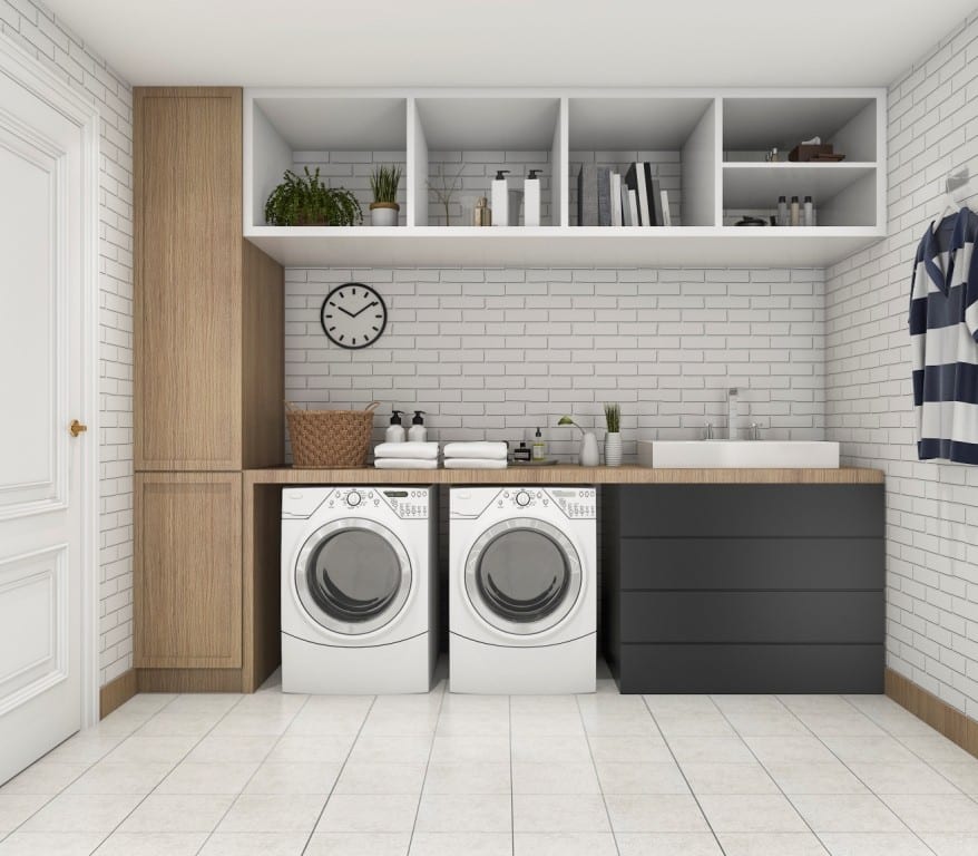 3d rendering wood minimal laundry room with shelf 2021 08 27 22 13 01 utc 3d rendering wood minimal laundry room with shelf 2021 08 27 22 13 01 utc
