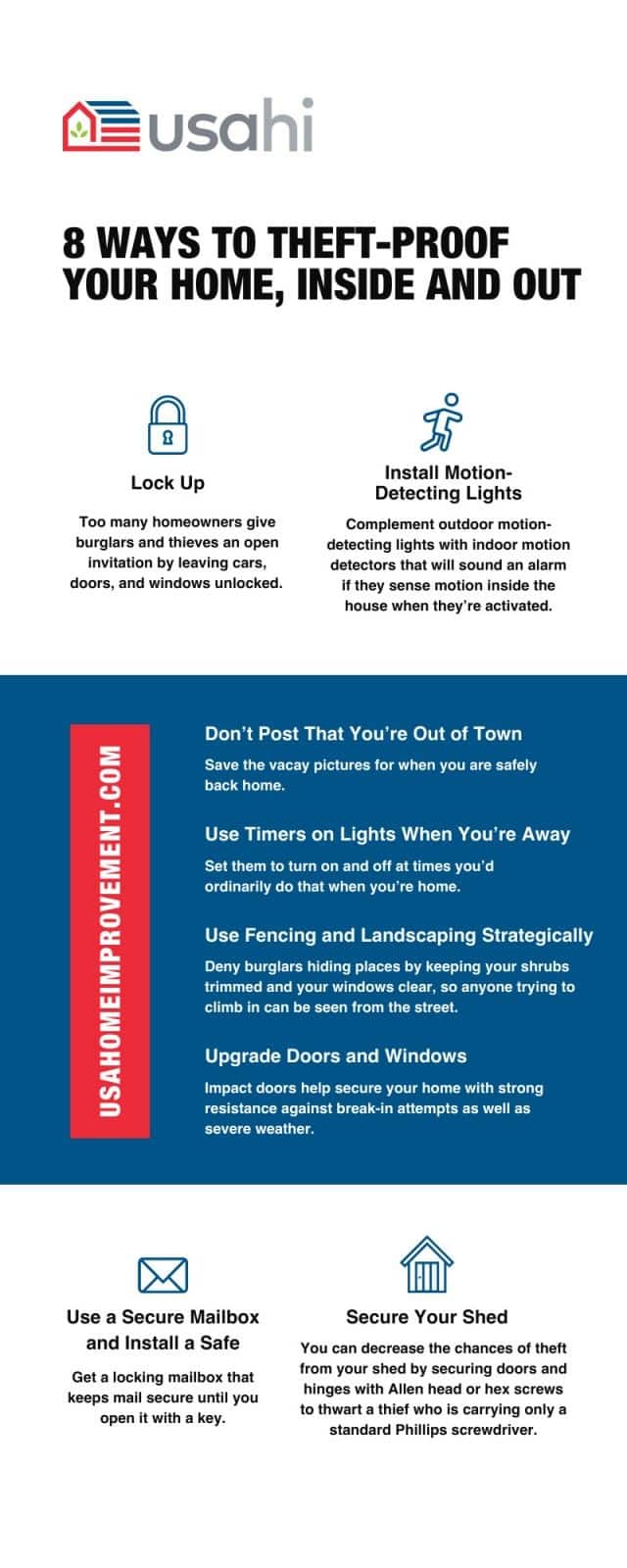 8 Ways To Theft-Proof Your Home, Inside and Out 8 Ways To Theft-Proof Your Home, Inside and Out